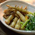 タケノコとゴボウの煮物