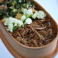 常備菜の２色弁当