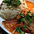 タイ米炊き込みご飯