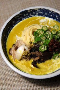 かぼちゃの冷製パスタ