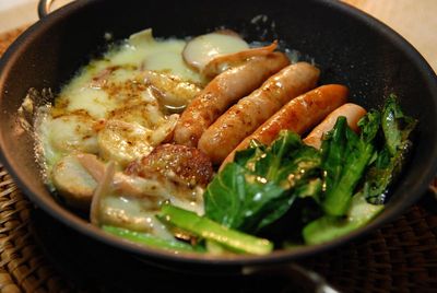 ジャガイモとラクレットのグリル (2)