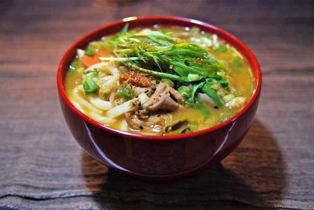 もつ煮込みうどん