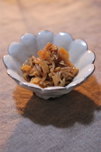 筍と生姜とえのき茸のラー油炒め 筍と生姜とえのき茸のラー油炒め