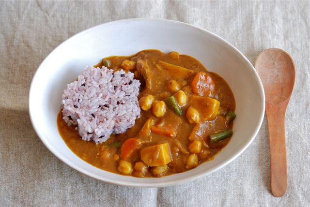 ひよこ豆のカレー