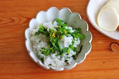 菜の花ご飯-2