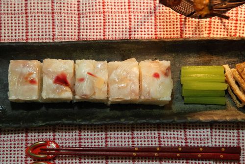 真鯛の押し寿司②