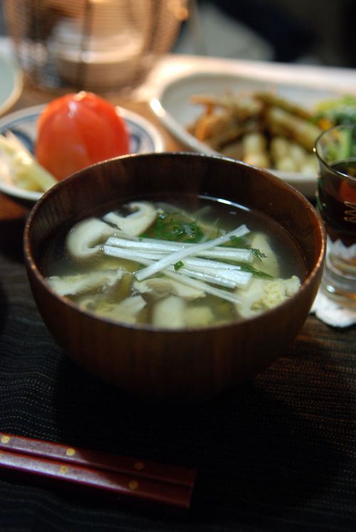 松茸のお吸い物