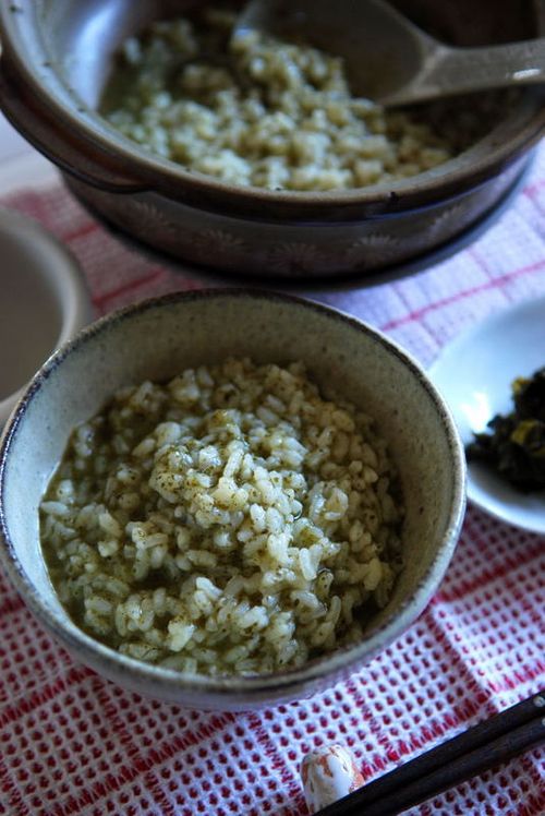 緑茶粥１