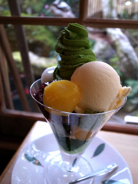 抹茶サンデー　